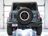 AWE Tuning 2021+ Ford Bronco 0FG Dual Rear Exit Exhaust w/Diamond Black Tips & Bash Guard AWE Tuning Catback  AXOPROS