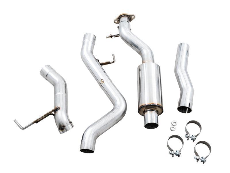 AWE Tuning 2021+ Ford Bronco 0FG Exhaust (No Tips) w/ Bash Guard AWE Tuning Catback  AXOPROS