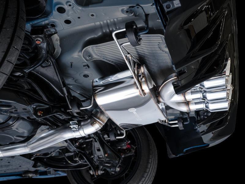 AWE Tuning 2023 Honda Civic Type R FL5 Touring Edition Exhaust w/ Triple Chrome Silver Tips AWE Tuning Catback  AXOPROS