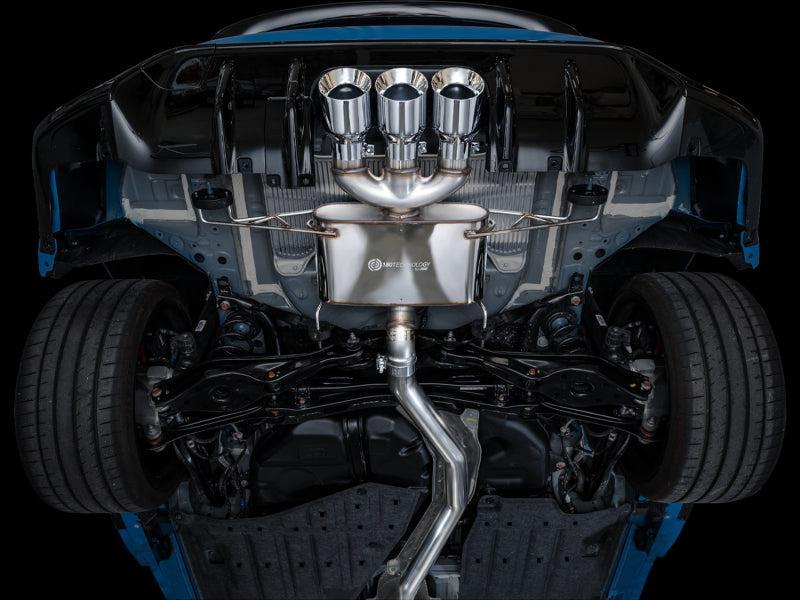 AWE Tuning 2023 Honda Civic Type R FL5 Touring Edition Exhaust w/ Triple Chrome Silver Tips AWE Tuning Catback  AXOPROS