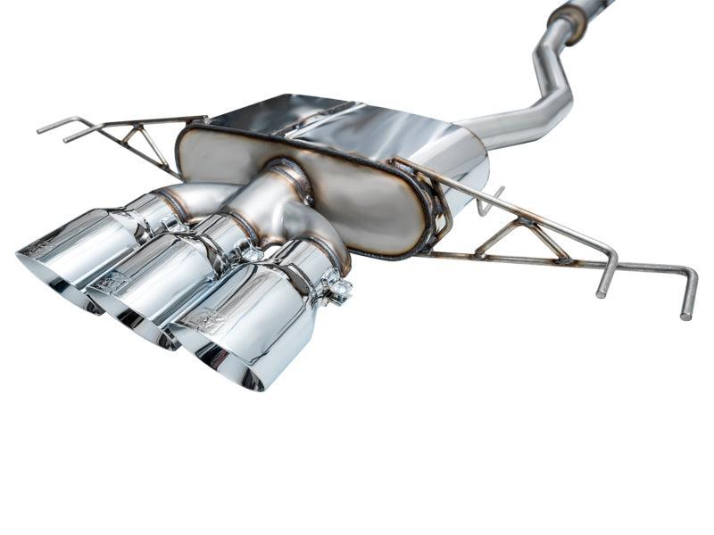 AWE Tuning 2023 Honda Civic Type R FL5 Touring Edition Exhaust w/ Triple Chrome Silver Tips AWE Tuning Catback  AXOPROS