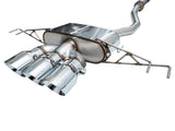 AWE Tuning 2023 Honda Civic Type R FL5 Touring Edition Exhaust w/ Triple Chrome Silver Tips AWE Tuning Catback  AXOPROS