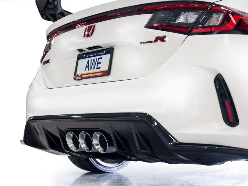 AWE Tuning 2023 Honda Civic Type R FL5 Touring Edition Exhaust w/ Triple Chrome Silver Tips AWE Tuning Catback  AXOPROS