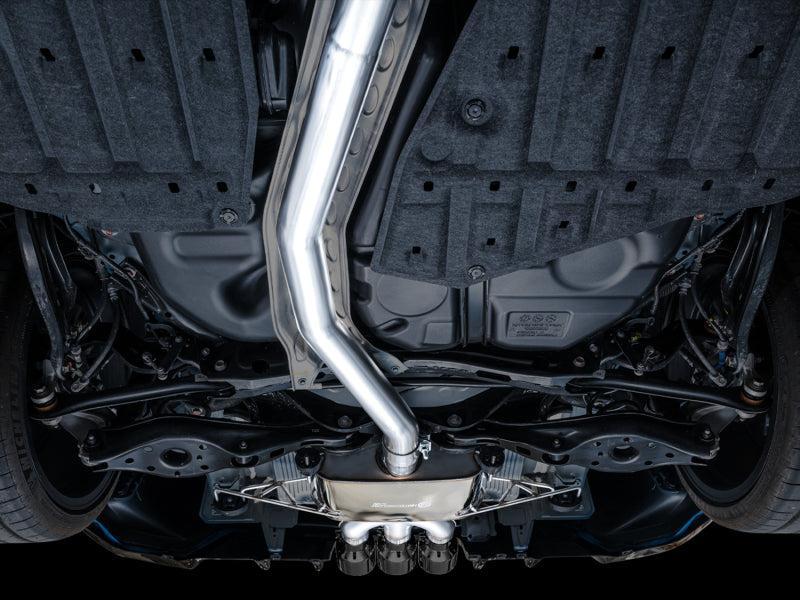 AWE Tuning 2023 Honda Civic Type R FL5 Touring Edition Exhaust w/ Triple Diamond Black Tips AWE Tuning Catback  AXOPROS