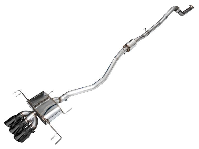 AWE Tuning 2023 Honda Civic Type R FL5 Touring Edition Exhaust w/ Triple Diamond Black Tips AWE Tuning Catback  AXOPROS