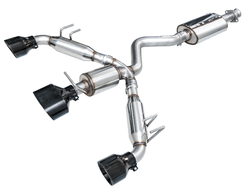 AWE Tuning 2023+ Toyota GR Corolla Touring Edition Exhaust - Diamond Black Tips AWE Tuning Catback  AXOPROS
