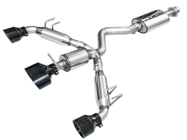 AWE Tuning 2023+ Toyota GR Corolla Touring Edition Exhaust - Diamond Black Tips AWE Tuning Catback  AXOPROS