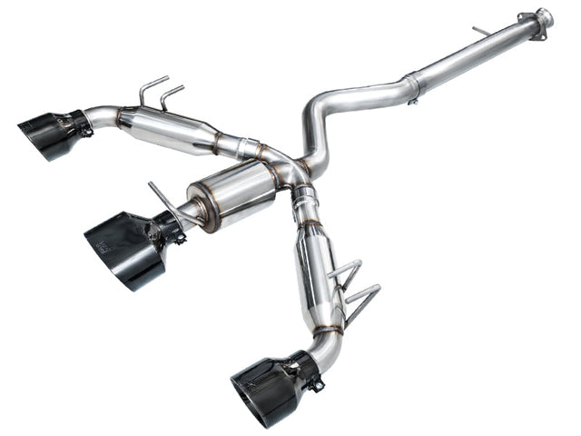 AWE Tuning 2023+ Toyota GR Corolla Track Edition Exhaust - Diamond Black Tips AWE Tuning Catback  AXOPROS