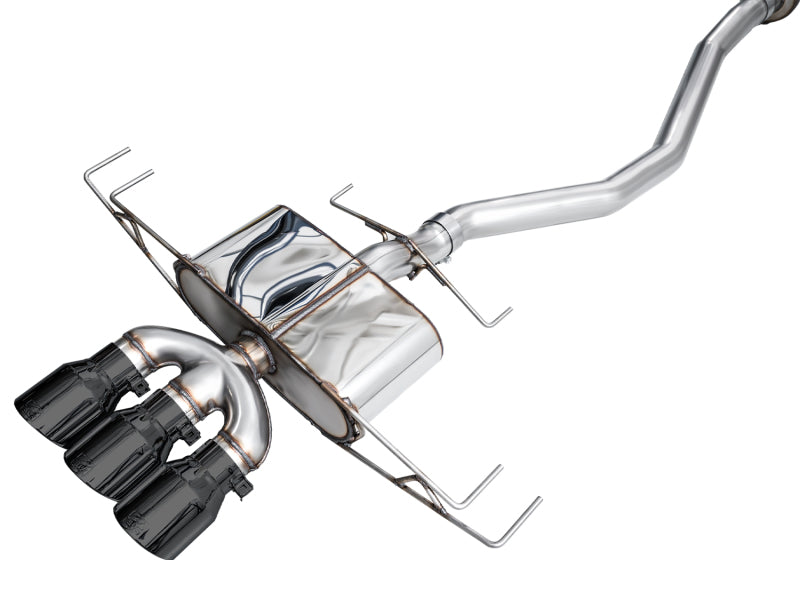 AWE Tuning 2024 Acura Integra Type S DE5 FWD Touring Edition Exhaust w/ Triple Diamond Black Tips AWE Tuning Catback  AXOPROS