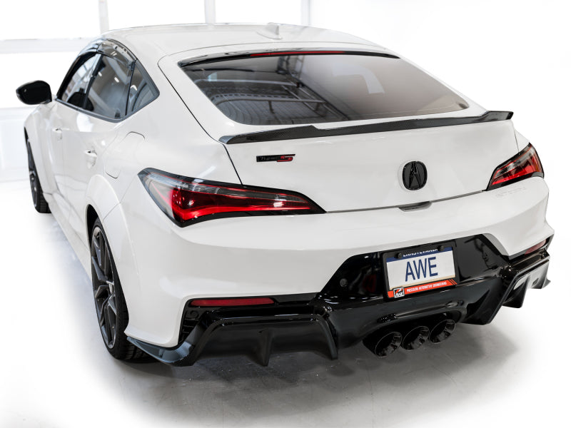 AWE Tuning 2024 Acura Integra Type S DE5 FWD Touring Edition Exhaust w/ Triple Diamond Black Tips AWE Tuning Catback  AXOPROS