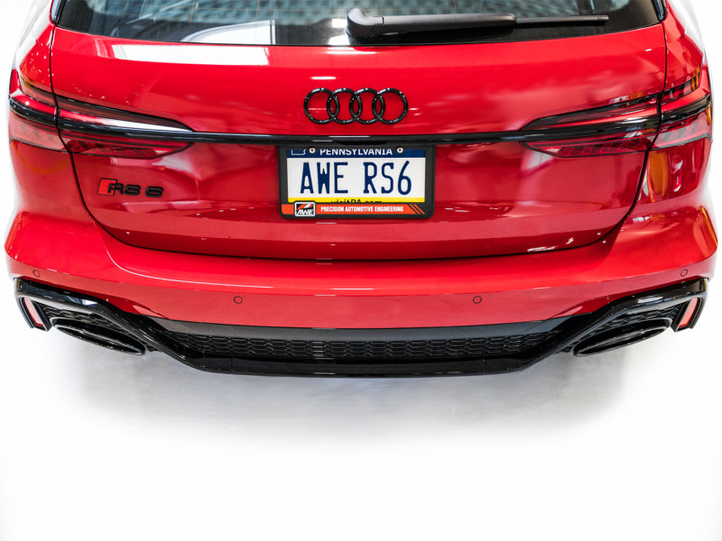AWE Tuning 21-23 Audi C8 RS6/RS7 SwitchPath Cat-back Exhaust - Diamond Black Tips AWE Tuning Catback  AXOPROS