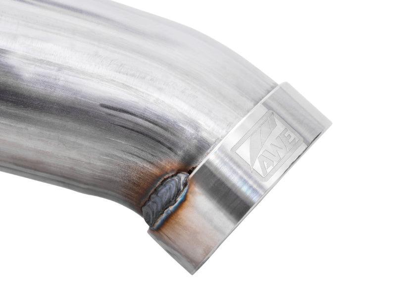 AWE Tuning 22-23 GMC Sierra 1500 AT4X 6.2L 0FG Catback Split Dual (Flat Bumper) - Bashguard(No Tips) AWE Tuning Catback  AXOPROS