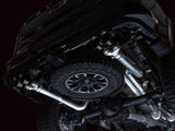 AWE Tuning 22-23 GMC Sierra 1500 AT4X 6.2L 0FG Catback Split Dual (Flat Bumper) - Diamond Black Tips AWE Tuning Catback  AXOPROS