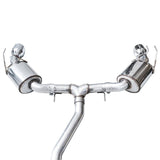 AWE Tuning 22+ Honda Civic Si/Acura Integra Touring Edition Catback Exhaust - Dual Chrome Silver Tip AWE Tuning Catback  AXOPROS