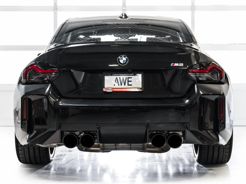 AWE Tuning 23-24 BMW G87 M2 SwitchPath Edition Exhaust - Diamond Black Tips AWE Tuning Catback  AXOPROS