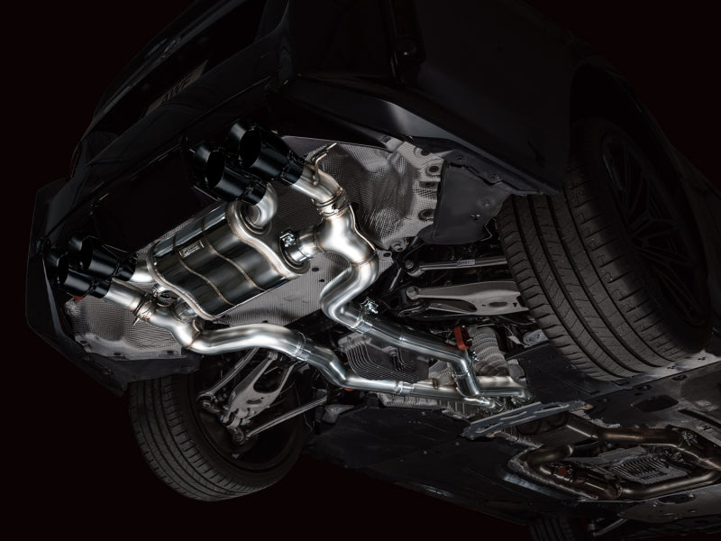 AWE Tuning 23-24 BMW G87 M2 SwitchPath Edition Exhaust - Diamond Black Tips AWE Tuning Catback  AXOPROS