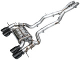 AWE Tuning 23-24 BMW G87 M2 SwitchPath Edition Exhaust - Diamond Black Tips AWE Tuning Catback  AXOPROS