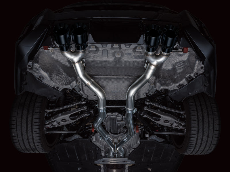 AWE Tuning 23-24 BMW G87 M2 Track Edition Exhaust - Diamond Black Tips AWE Tuning Catback  AXOPROS