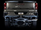 AWE Tuning 4th Gen GM 1500 5.3L 0FG Catback Dual Side Exit (Flat Bumper) - Chrome Tips AWE Tuning Catback  AXOPROS