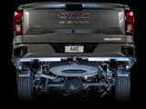 AWE Tuning 4th Gen GM 1500 5.3L 0FG Catback Split Rear Exit (Flat Bumper) - Dual Diamond Tips AWE Tuning Catback  AXOPROS