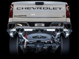 AWE Tuning 4th Gen GM 1500 5.3L 0FG Catback Split Rear Exit (w/ Bumper Cutouts) - Quad Chrome Tips AWE Tuning Catback  AXOPROS
