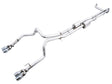 AWE Tuning 4th Gen GM 1500 6.2L 0FG Catback Split Rear Exit (w/ Bumper Cutouts) - Quad Chrome Tips AWE Tuning Catback  AXOPROS