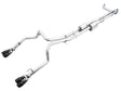 AWE Tuning 4th Gen GM 1500 6.2L 0FG Catback Split Rear Exit (w/ Bumper Cutouts) - Quad Diamond Tips AWE Tuning Catback  AXOPROS