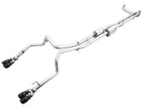 AWE Tuning 4th Gen GM 1500 6.2L 0FG Catback Split Rear Exit (w/ Bumper Cutouts) - Quad Diamond Tips AWE Tuning Catback  AXOPROS
