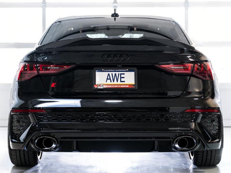 AWE Tuning Audi 22-23 8Y RS3 Cat-Back SwitchPath Exhaust (No Tips) AWE Tuning Catback  AXOPROS