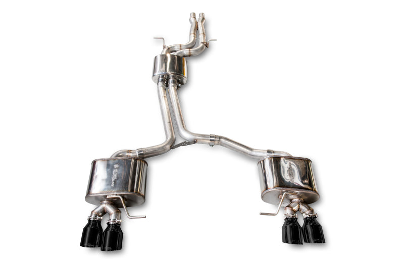 AWE Tuning Audi 8R SQ5 Touring Edition Exhaust - Quad Outlet Diamond Black Tips AWE Tuning Catback  AXOPROS