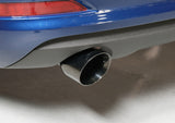 AWE Tuning Audi 8V A3 Touring Edition Exhaust - Dual Outlet Diamond Black 90 mm Tips AWE Tuning Catback  AXOPROS