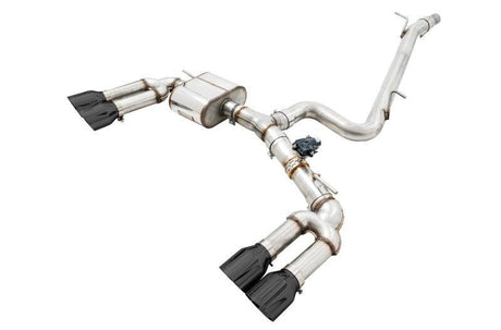 AWE Tuning Audi 8V S3 SwitchPath Exhaust w/Diamond Black Tips 102mm AWE Tuning Catback  AXOPROS
