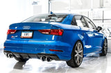 AWE Tuning Audi 8V S3 Track Edition Exhaust w/Chrome Silver Tips 102mm AWE Tuning Catback  AXOPROS
