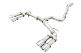AWE Tuning Audi 8V S3 Track Edition Exhaust w/Chrome Silver Tips 102mm AWE Tuning Catback  AXOPROS