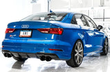 AWE Tuning Audi 8V S3 Track Edition Exhaust w/Diamond Black Tips 102mm AWE Tuning Catback  AXOPROS