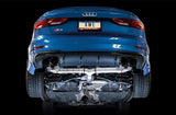 AWE Tuning Audi 8V S3 Track Edition Exhaust w/Diamond Black Tips 102mm AWE Tuning Catback  AXOPROS