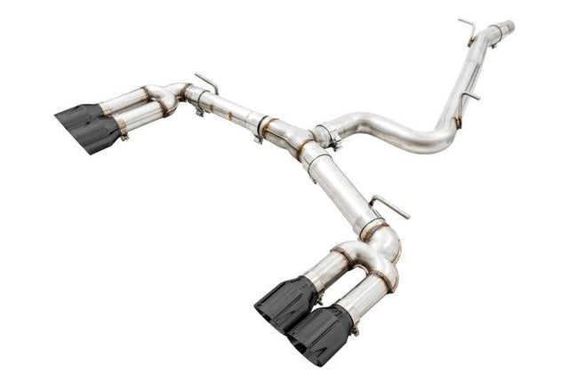 AWE Tuning Audi 8V S3 Track Edition Exhaust w/Diamond Black Tips 102mm AWE Tuning Catback  AXOPROS