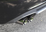 AWE Tuning Audi B8 A4 Touring Edition Exhaust - Single Side Polished Silver Tips AWE Tuning Catback  AXOPROS