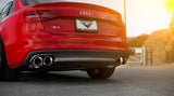 AWE Tuning Audi B8.5 S4 3.0T Touring Edition Exhaust System - Chrome Silver Tips (102mm) AWE Tuning Catback  AXOPROS