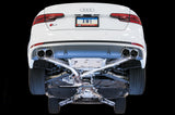AWE Tuning Audi B9 S4 Track Edition Exhaust - Non-Resonated (Black 102mm Tips) AWE Tuning Catback  AXOPROS