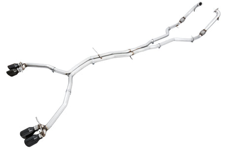 AWE Tuning Audi B9 S4 Track Edition Exhaust - Non-Resonated (Black 102mm Tips) AWE Tuning Catback  AXOPROS