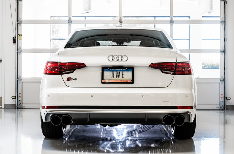 AWE Tuning Audi B9 S5 Sportback Track Edition Exhaust - Non-Resonated (Black 102mm Tips) AWE Tuning Catback  AXOPROS
