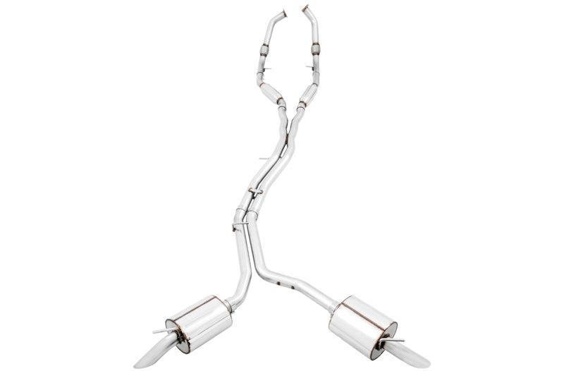 AWE Tuning Audi B9 SQ5 Resonated Touring Edition Cat-Back Exhaust - No Tips (Turn Downs) AWE Tuning Catback  AXOPROS