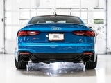AWE Tuning Audi B9.5 RS5 Sportback Non-Resonated Touring Edition Exhaust - RS-Style Diamond Blk Tips AWE Tuning Catback  AXOPROS