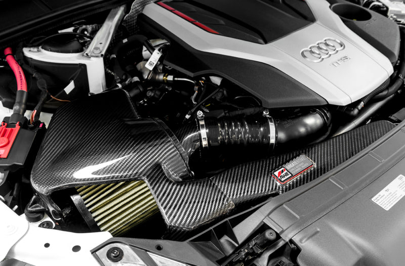 AWE Tuning Audi B9/B9.5 S4/S5/RS5 3.0T Carbon Fiber AirGate Intake w/ Lid AWE Tuning Cold Air Intakes  AXOPROS