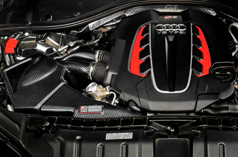 AWE Tuning Audi C7 RS6 / RS7 4.0T S-FLO Carbon Intake V2 AWE Tuning Cold Air Intakes  AXOPROS