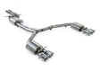 AWE Tuning Audi C7.5 A6 3.0T Touring Edition Exhaust - Quad Outlet Chrome Silver Tips AWE Tuning Catback  AXOPROS
