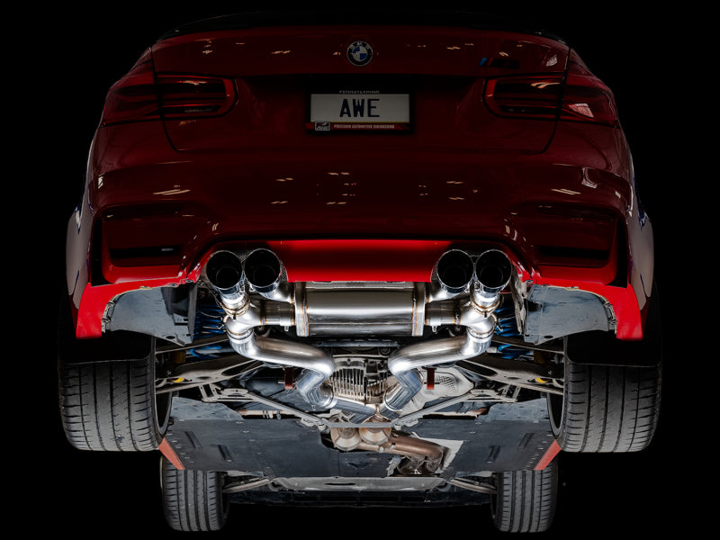 AWE Tuning BMW F8X M3/M4 SwitchPath Catback Exhaust - Diamond Black Tips AWE Tuning Catback  AXOPROS