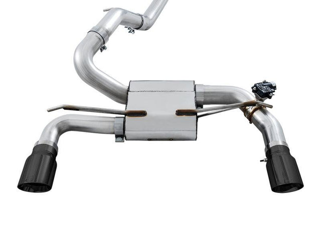 AWE Tuning Ford Focus RS SwitchPath Cat-back Exhaust - Diamond Black Tips AWE Tuning Catback  AXOPROS