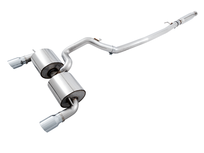 AWE Tuning Ford Focus RS Touring Edition Cat-back Exhaust - Resonated - Diamond Black Tips AWE Tuning Catback  AXOPROS